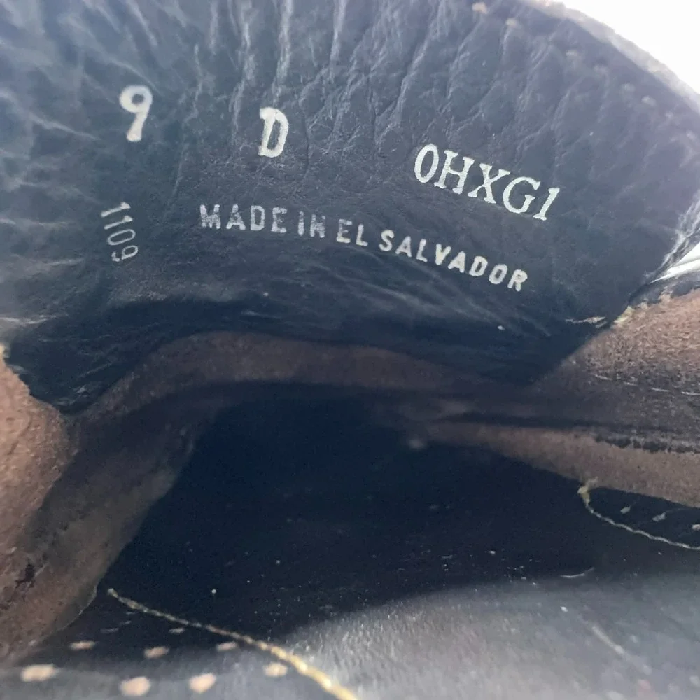 LL Bean‎ Handsewn Moccasins Men's Sz 9 Camp Moc Boat Shoe Leather Loafers Brown